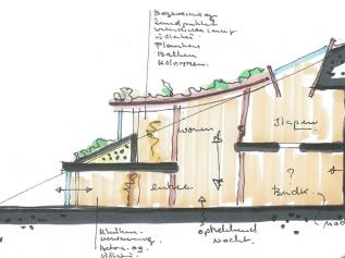 Ecologische 'Berg' woning Diepkloof Zuid-Afrika